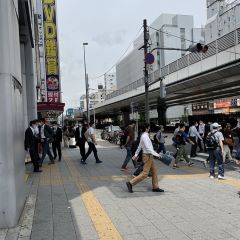Apple GYM（アップルジム）秋葉原店までの道のり（JR線）1-2昭和通りを真っ直ぐ進んでください。