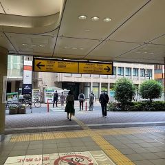 Apple GYM（アップルジム）恵比寿店までの道のり（JR線）1恵比寿駅西口改札を出てください。