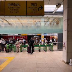 Apple GYM（アップルジム）蒲田西口店までの道のり（JR線）1-1改札右手から西口ロータリーへ向かってください。