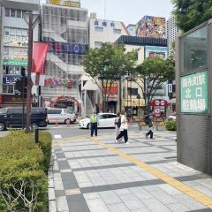 Apple GYM（アップルジム）錦糸町店までの道のり（JR線）1-2ロータリーを進み北斎通りへ進んでください。