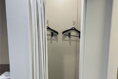 アップルジム川崎店のジム画像・安心の更衣室