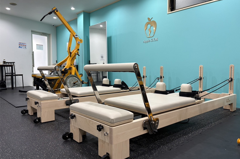 Apple Pilates（アップルピラティス）上野店のピラティスマシンのイメージ