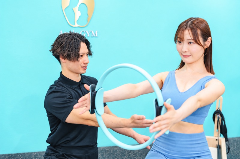 Apple Pilates（アップルピラティス）千歳船橋店のピラティス指導のイメージ